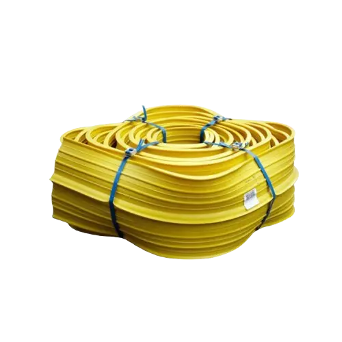 Waterstop de PVC amarillo para juntas de concreto en construcción